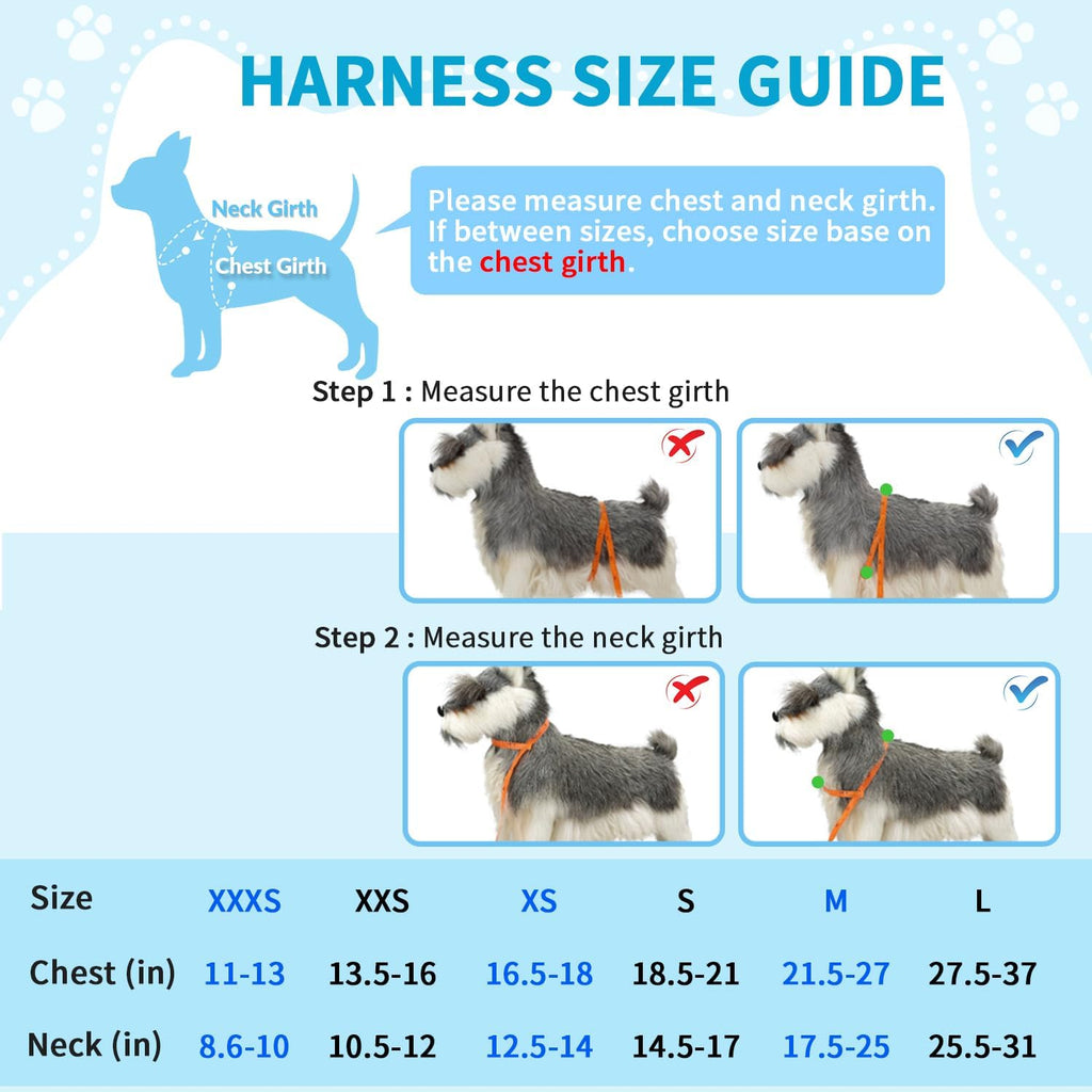 Dog Seat Belt for Car, Adjustable Dog Car Harness for Large Medium Small Dogs, Soft Padded & Breathable Mesh Dog Seatbelt with Car Strap and Carabiner (Blue,M)